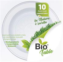 PIATTI FONDI EXTRA-RIGIDI BIOTABLE CF=50PZ