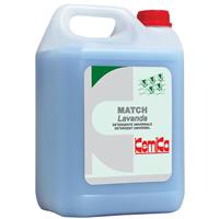 DETERGENTE SPORCHI MISTI MATCH LAVANDA 5KG BASSA SCHIUMA