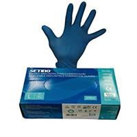 GUANTI IN NITRILE BLU 3,5GR S/POLVERE CF=100PZ