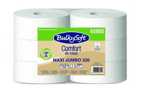 CARTA IGIENICA MAXI JUMBO 320MT NATURAL COMFORT 2V CF=6RT