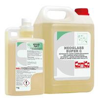 DETERGENTE NEOGLASS SUPER C PER LAVAGGIO VETRI A STECCA 5KG