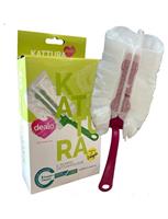 CATTURA POLVERE RIC.PIUMINO 6PZ + 1 MANICO TIPO.SWIFFER