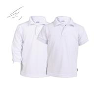 POLO MANICA LUNGA MOD.KIDS COLORE BIANCO